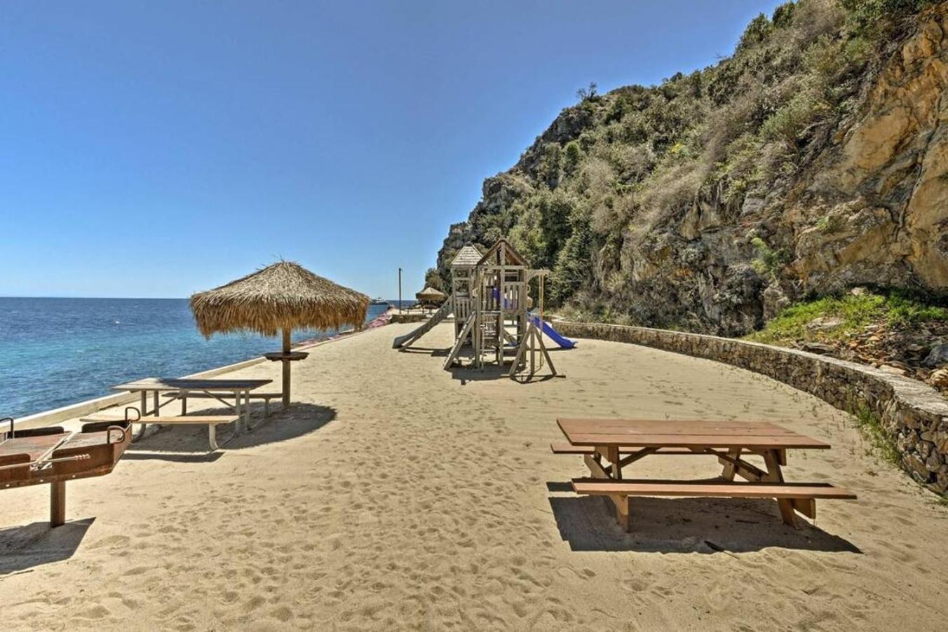Lux Oceanfront Villa With Breathtaking Views 阿瓦隆 外观 照片
