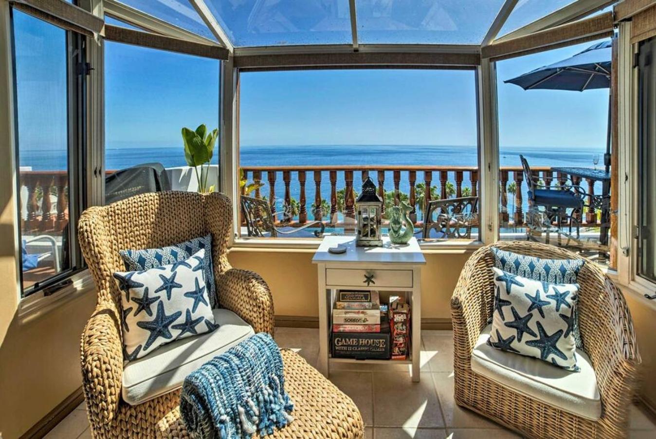 Lux Oceanfront Villa With Breathtaking Views 阿瓦隆 外观 照片